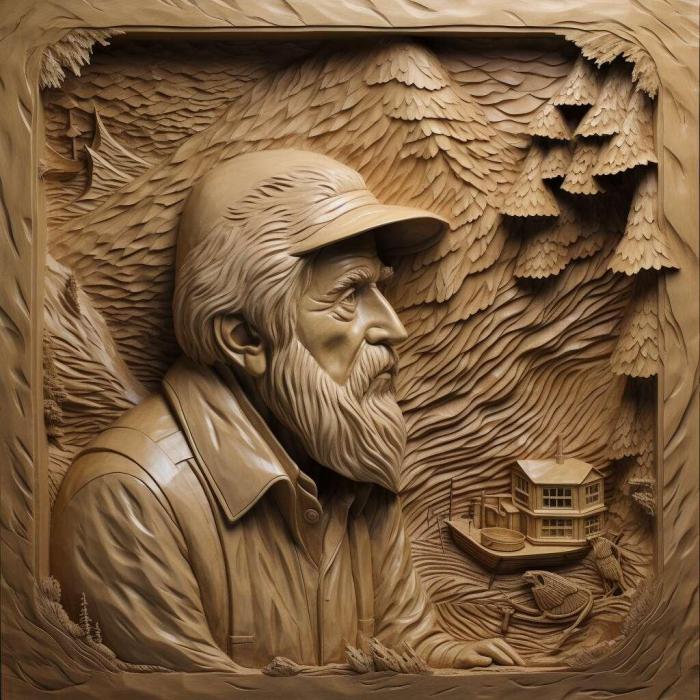 نموذج ثلاثي الأبعاد لآلة CNC 3D Art 